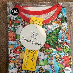 Bamboo Grinch Pjs (NWT)